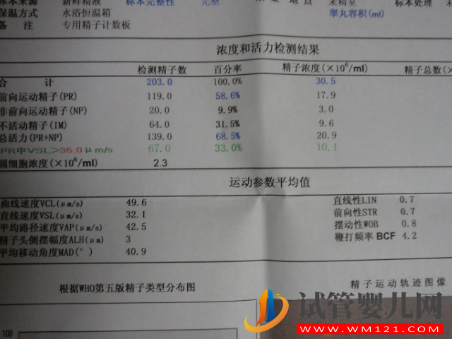 精子检查报告单正确打开方式，看这7项主要数值就能知全貌(图1)